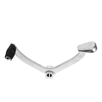 Clispeed Plated Silver Alloy Motorcycle Shift Lever Foot Operated for 50Cc to 125Cc Engine Capacity