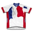 thumbnail image 1 of France Flag Short Sleeve Cycling Jersey  for Women - Size XS, 1 of 3