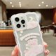 thumbnail image 5 of Compatible con iPhone 13 Pro Max Funda con diseño de mariposa floral de dibujos animados lindo para mujeres y niñas Estética Kawaii Funda delgada suave de TPU transparente para iPhone 13 Pro Max 6.7, 5 of 8