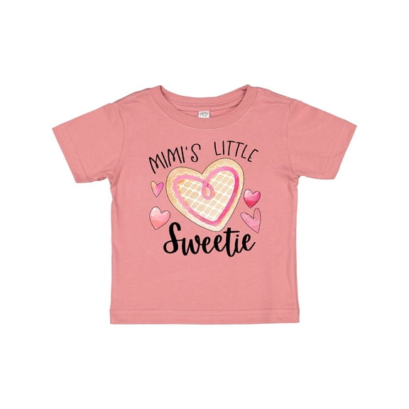 Inktastic Mimi's Little Sweetie with Heart Cookie Boys or Girls Baby T-Shirt