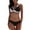 ZD Black, variant on Womens Beachwear Bikini Padded Push Up Swimsuit Bra Bathing Suit Swimwear Set Swimwears Tankinis Set