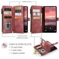 thumbnail image 2 of Compatible con la funda Billetera Samsung Galaxy A36 5G con Soporte para Tarjeta,Bolsillo Magnético con Cremallera, Correa para el Cordón, Billetera de Cuero con Tapa, 2 of 6