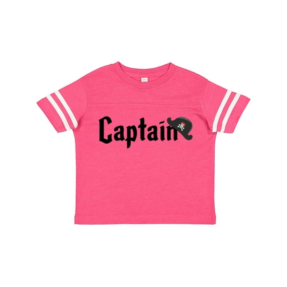 Inktastic Captain with Pirate Hat Boys or Girls Toddler T-Shirt