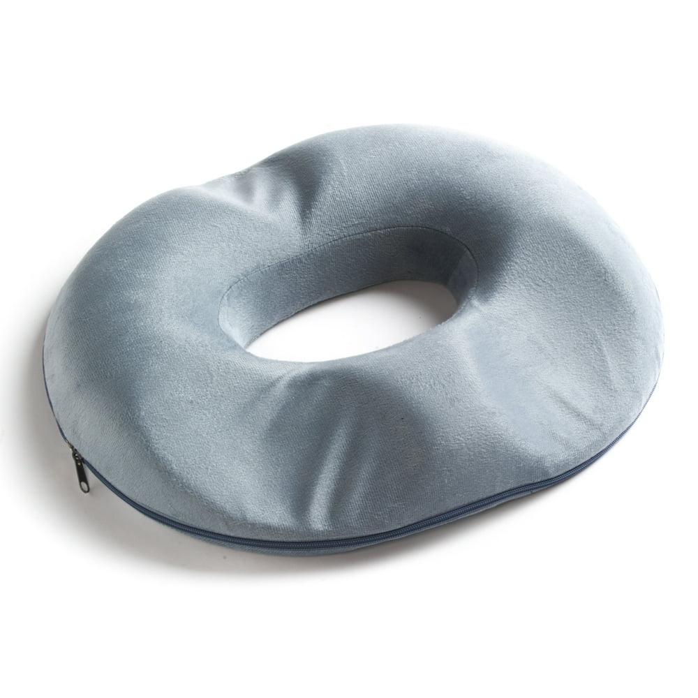 Black Mountain Products Donut Orthopedic Tailbone Seat Cushion Grey