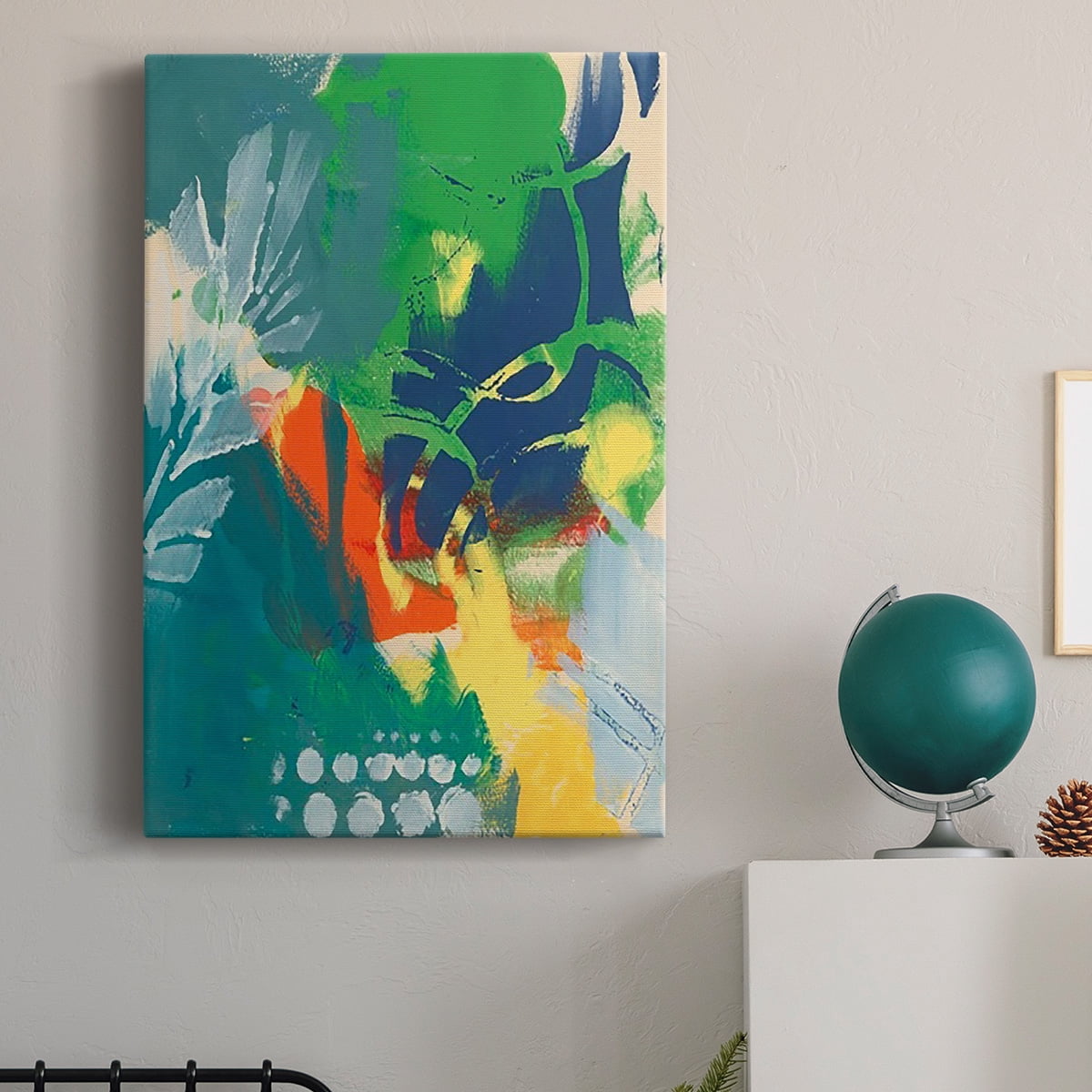 Tropical Graphics II Premium Gallery Wrapped Canvas - Ready to Hang
