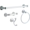 thumbnail image 3 of Franklin Brass 125861 Crestfield Double Robe Hook, Polished Chrome, 3 of 8