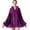 Hot Pink, variant on Fewfanhot Sequin Faux Fur Trim Cape Shawl, Open Front Warm Poncho Wrap for Women Evening Wedding Party Dresses