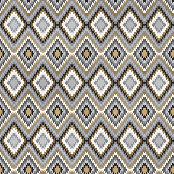 JAM Paper® Industrial Size Bulk Wrapping Paper Rolls, Bohemian Metallic, 1/2 Ream (1042.5 Sq Ft