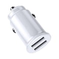 thumbnail image 1 of Methold Cabezal de carga del vehículo Teléfono de carga USB Potes rápidos 6 Distribución de protección Coche familiar, coche de negocios, Electrónica Blanco, 1 of 6