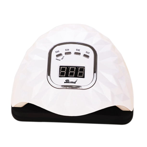 Lámpara secadora de uñas,Lámpara secadora de uñas 45LED 200W,Secador de uñas para esmalte de gel por inducción,Equipo de herramientas de manicura premium,Secado rápido Profesional Blanco