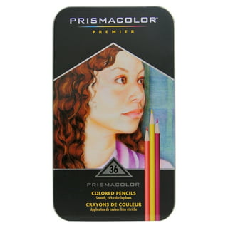 Prang Thick Core Colored Pencil Set, 3.3 Millimeter Cores, 7 Inch Length,  36 Pencils, Assorted Colors (22360)