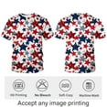 thumbnail image 3 of Rebaike Tie-Dye T-shirt American Flag Graphic Tee Shirt, 3 of 7