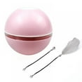 thumbnail image 5 of Special Buys! Electric Pet Ball Colorful LED Rolling Flash Ball With Bell Feather USB Rechargeable Cat Ball Toy For Puppy Cats Dogs, 5 of 6
