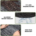 thumbnail image 3 of Bexikou Shade Cloth,55% Sunblock UV Protection,6.5 X 16.4 FT Black Sun Shade Cover,Sun Mesh Net for Garden Plant Cover, Flowers and Greenhouse, 3 of 6