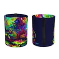 thumbnail image 2 of Naloa Howling Wolf Car Trash Can Garbage Car Accessories Trash Can Car Waste Bin for for Driver and Passenger Any Vehicle, 2 of 7