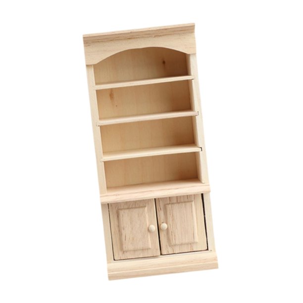 Gabinete en Miniatura para Casa de Muñecas a Escala 1:12, para Accesorios Fotográficos, Escena en Miniatura