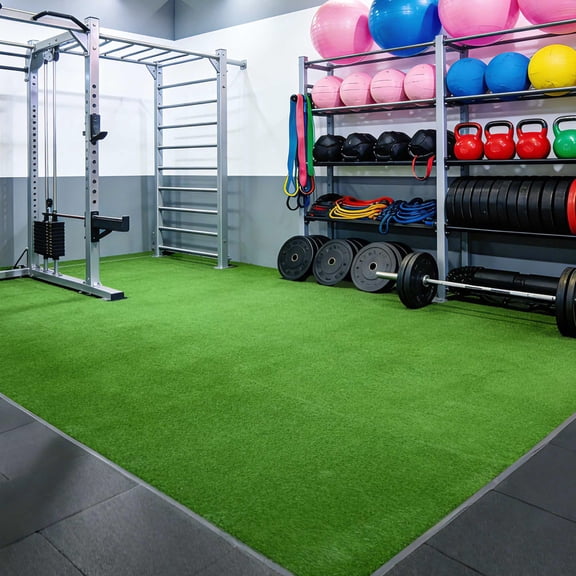 Yescom 30x3 Ft Artificial Grass Turf 0.8" Fake Grass Rug Synthetic Lawn Indoor Batting Tunnels Outdoor Garden Patio Décor