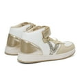 thumbnail image 5 of Victoria Girls Tiempo High-Top Sneaker, Platino,12 M US, 5 of 7
