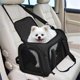 thumbnail image 4 of Bolsa de transporte portátil para mascotas, mochila plegable para cachorros y gatitos, bolsa de transporte transpirable aprobada por la aerolínea para perros pequeños y gatos, 4 of 4
