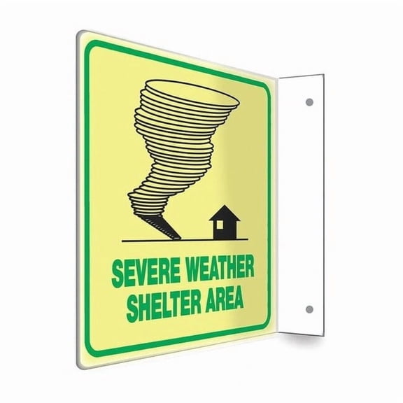 Condor Safety Sign,8 inx8 in,PETG 480X09