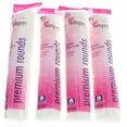 thumbnail image 1 of Cotton Rounds Swisppers Premium, 100% algodón, 100 unidades, paquete de 4, 1 of 3