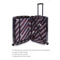 EV1 x iFLY Hardside Fibertech Luggage 3 Piece Set with HeartShaped