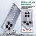 thumbnail image 4 of For Xiaomi Redmi Note 14 Pro 5G Clear Phone Case TPU Acrylic Shockproof Phone Back Cover - Clear, 4 of 5