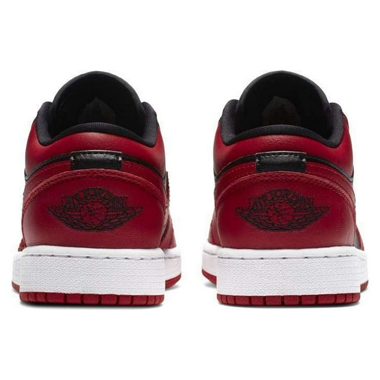 NIKE AIR JORDAN 1 LOW WHITE GYM RED-BLACK