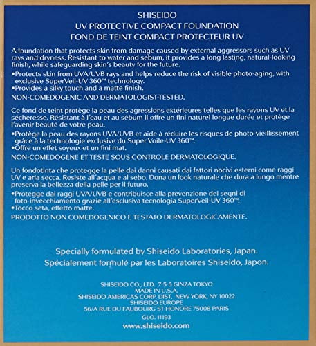 shiseido medium beige spf 30