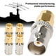 thumbnail image 3 of Adaptador BNCSMARF, 5 piezas, conector SMA de radio de cobre a conector BNC hembra, adaptador/convertidor coaxial RF, calidad inigualable, 3 of 9