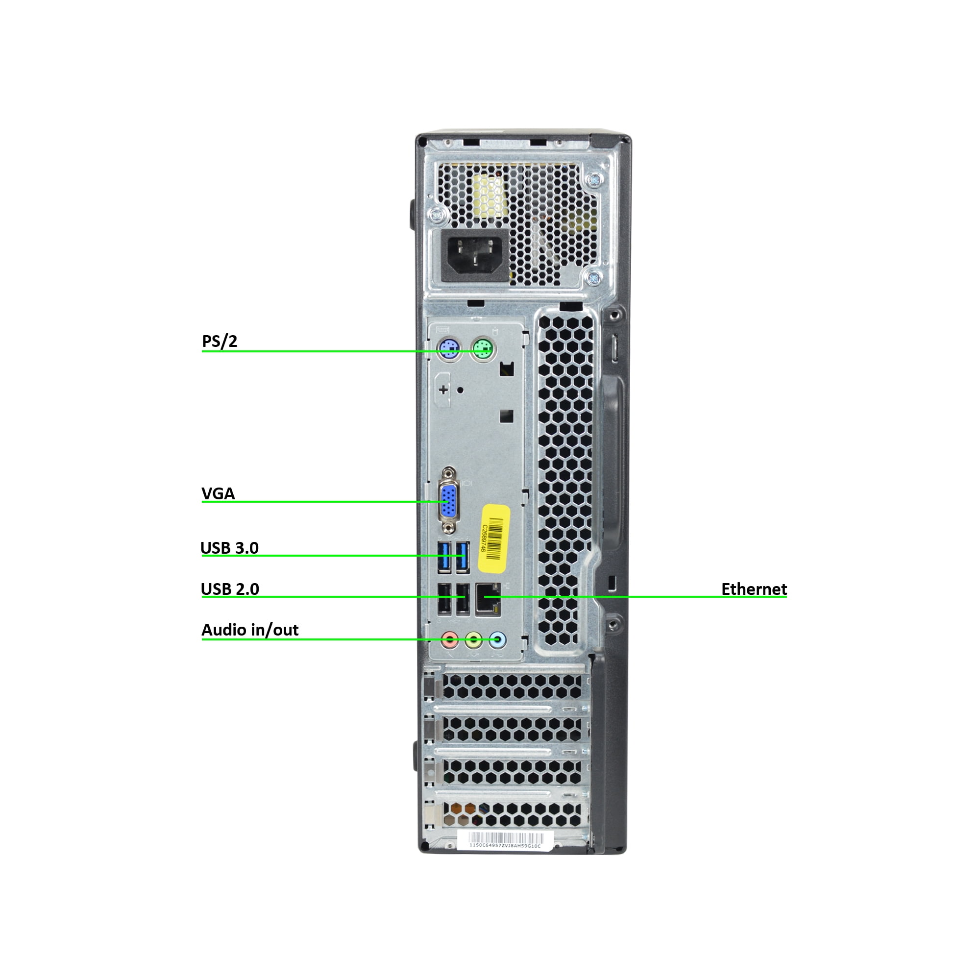 B Grade Refurbished Lenovo M73 Sff Desktop Pc With Intel Pentium G32 3 0ghz Processor 4gb Memory 250gb Hard Drive And Win 10 Pro 64 Bit Monitor Not Included Walmart Com