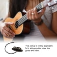 thumbnail image 3 of Greeniant Pastilla de bobina simple de cuatro cuerdas, piezas de bajo eléctrico, suministros de instrumentos, piezas de repuesto de latón, pastillas, Accesorios para instrumentos musicales Greeniant OD020255-00, 3 of 6