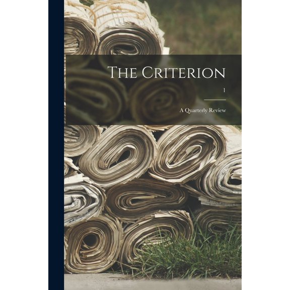 The Criterion (Paperback)