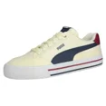 thumbnail image 4 of PU & MA Court Classic Vulc FS Warm White-PU & MA Navy Sneaker Various Sizes, 4 of 6