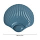 thumbnail image 3 of Pisexur Batería de cocina Platos con forma de concha, platos de cena impermeabilizados, aptos para lavavajillas y microondas, platos de plástico reutilizables y liger para la cocina del hogar, 3 of 6