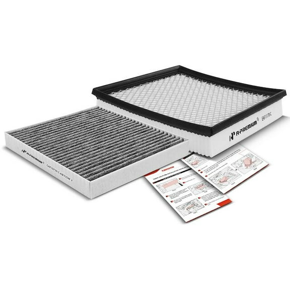 Air Filter and Cabin Air Filter Kit 2 - Compatible with 2011 - 2019 Dodge Journey 3.6L V6 - Autopart Premium