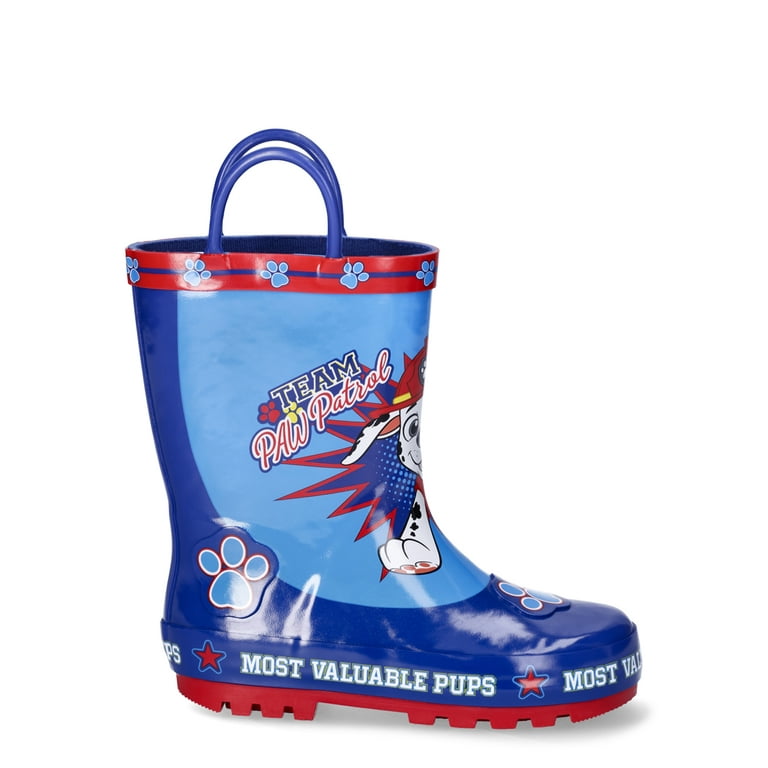 Paw patrol rain boots hotsell