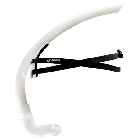 FINIS Stability Swimming Snorkel with Adjustable Strap  Speed White