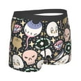 thumbnail image 2 of KLL cartoon cute Skull star Men's Cotton Boxer Briefs Underwear-X-Large, 2 of 8