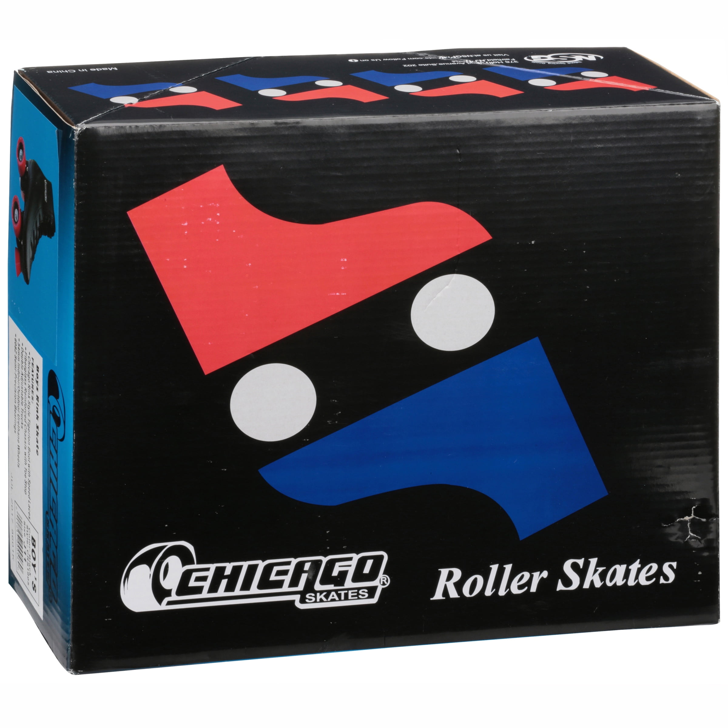 Free Shipping! Chicago Skates Boy's Classic Quad Black Free Shipping! Chicago Skates Boy's Classic Quad Black