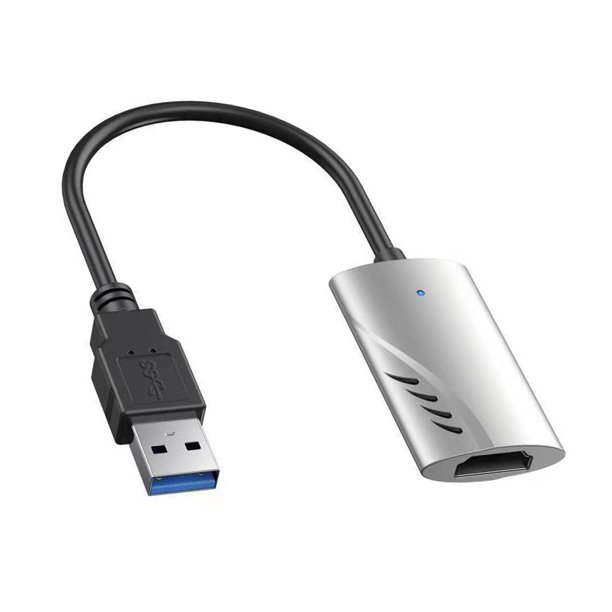 Tarjeta de captura 4K 60Hz Convertidor HDMI a USB3.0 para juegos Reuniones en tiempo real Transmisión en vivo Dispositivo de captura HDMI Adquisición Sunnimix Tarjeta de captura de video