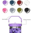 thumbnail image 3 of 30 oz Halloween Boo Flip Tumbler Insulated Stainless Tumbler, Goth Ghost Travel Coffee Cup Water Bottle, Witch Goth Decor For Women, 3 of 6