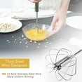 thumbnail image 7 of NOVELAR Stainless Steel Handheld Milk Frother, Quick Whisking for Fluffy Creams, Perfect for Making Pancakes and Desserts, 7 of 7