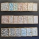 thumbnail image 5 of Farfi - Azulejos de mosaico de colores brillantes de 100 g, lechada en polvo resistente a la decoloración, para manualidades de pared, lechada de vidrio para suelo (rosa), 5 of 8