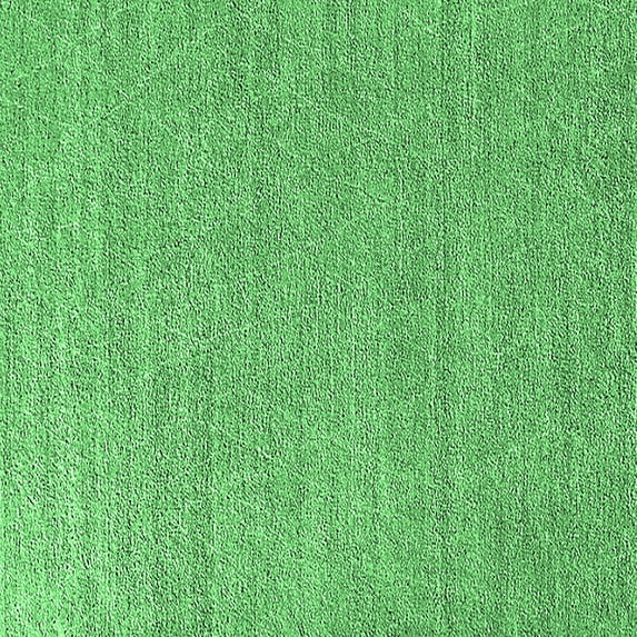 Ahgly Company Indoor Square Oriental Emerald Green Industrial Area Rugs, 4' Square