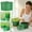 Green#614, variant on Sprouting Jar for Seeds and Microgreens – Round Wide Mouth BPA Free Green Plastic with Stainless Steel Mesh Lid – Reusable Home Germination Container for Mung Beans, Lentils, Radish and More