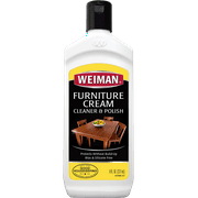Weiman Wood Furniture Cream Cleaner & Polish, 8.0 fl. oz