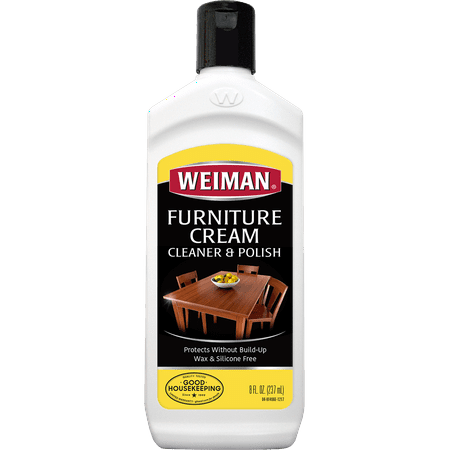 Weiman Wood Furniture Cream Cleaner & Polish, 8.0 fl. oz