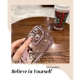 thumbnail image 3 of Funda para teléfono móvil con espejo de maquillaje Hello Kitty con purpurina y diamantes para iphone 14 pro max 13 12 11 X con soporte, envío directo, 3 of 4