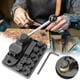 thumbnail image 5 of Kit de herramientas para doblar anillos de joyería | Dobladora de metal con troqueles de nailon | Alicates para doblar anillos | Mango giratorio de 360° para zurdos/diestros | Ajustable para oro, 5 of 7